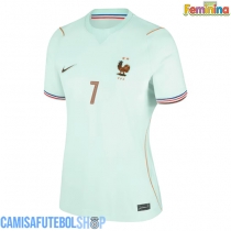 Camisa de time de futebol França Ousmane Dembele #7 Replicas 2º Equipamento Feminina Mundo 2026 Manga Curta